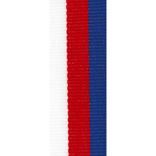 Wit-Rood-Blauw / 800 x 10 mm